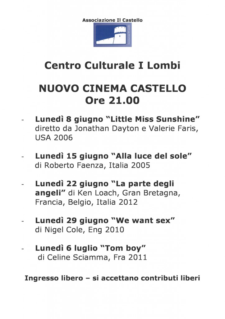 cinema i lombi isola del giglio castello giglionews