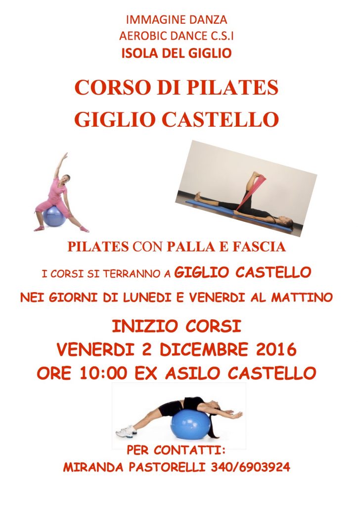 corso di pilates isola del giglio castello giglionews