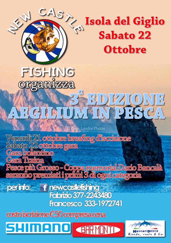 aegilium in pesca gara isola del giglio giglionews