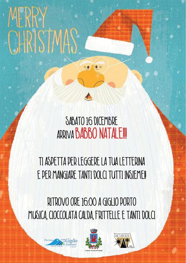 babbo natale pro loco comune associazione san lorenzo isola del giglio giglionews porto