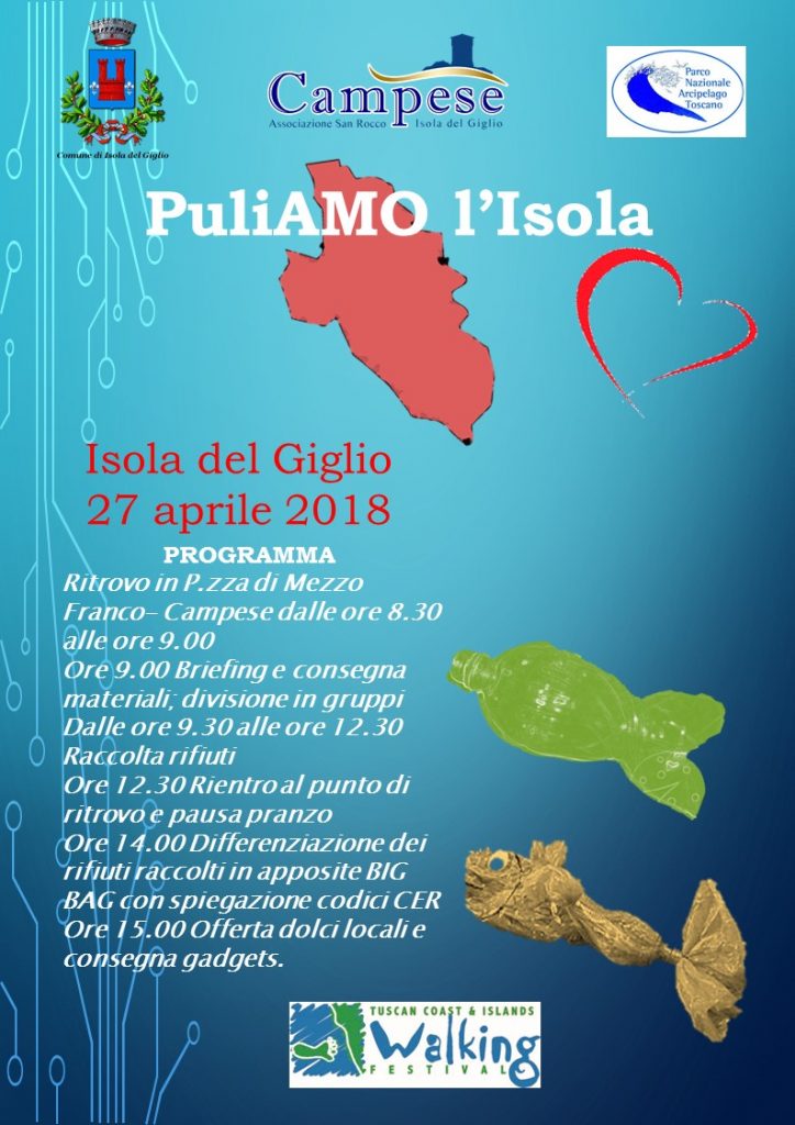 puliamo pulizia cale associazione san rocco isola del giglio giglionews