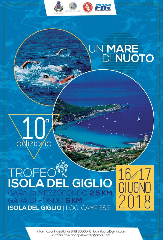 nuoto gare fin isola del giglio giglionews