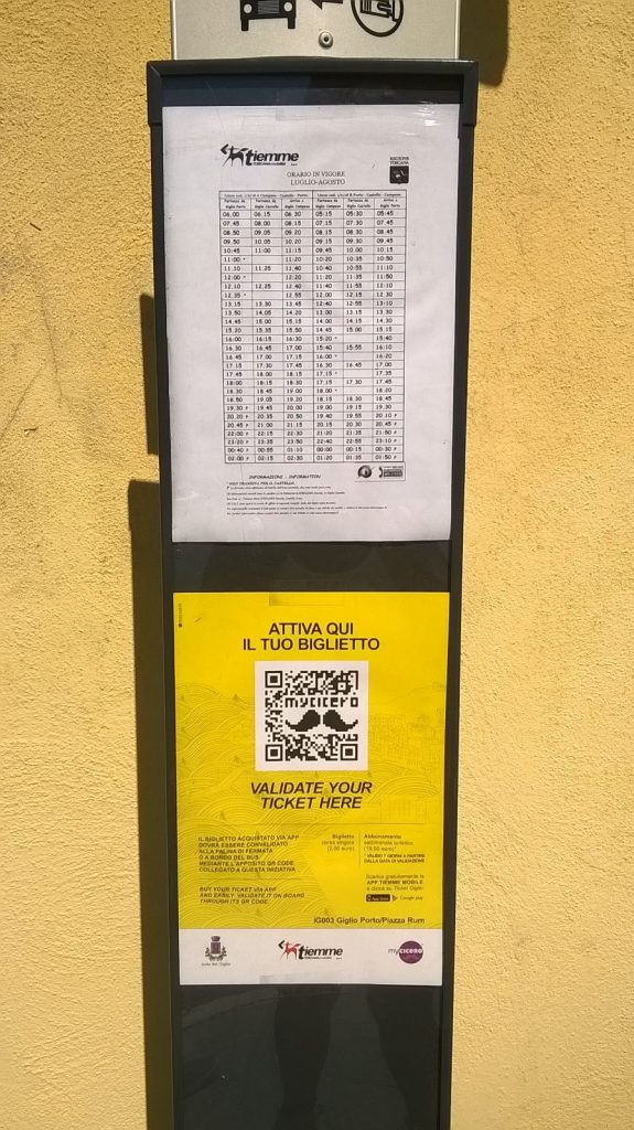 biglietto bus qr code tiemme isola del giglio giglionews