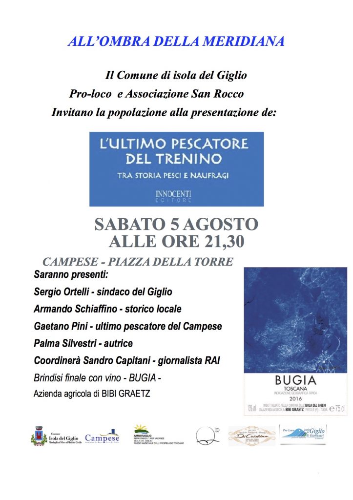 presentazione libro palma silvestri isola del giglio giglionews