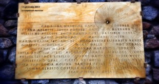 refolo libeccio anniversario concordia targa michele taddei isola del giglio giglionews