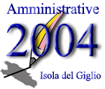 Amministrative Isola del giglio 2004