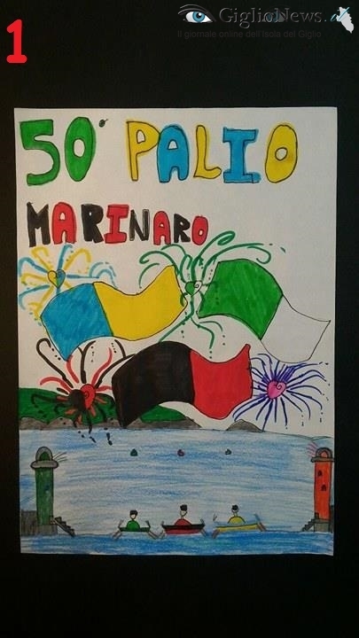 disegni palio marinaro san lorenzo isola del giglio giglionews