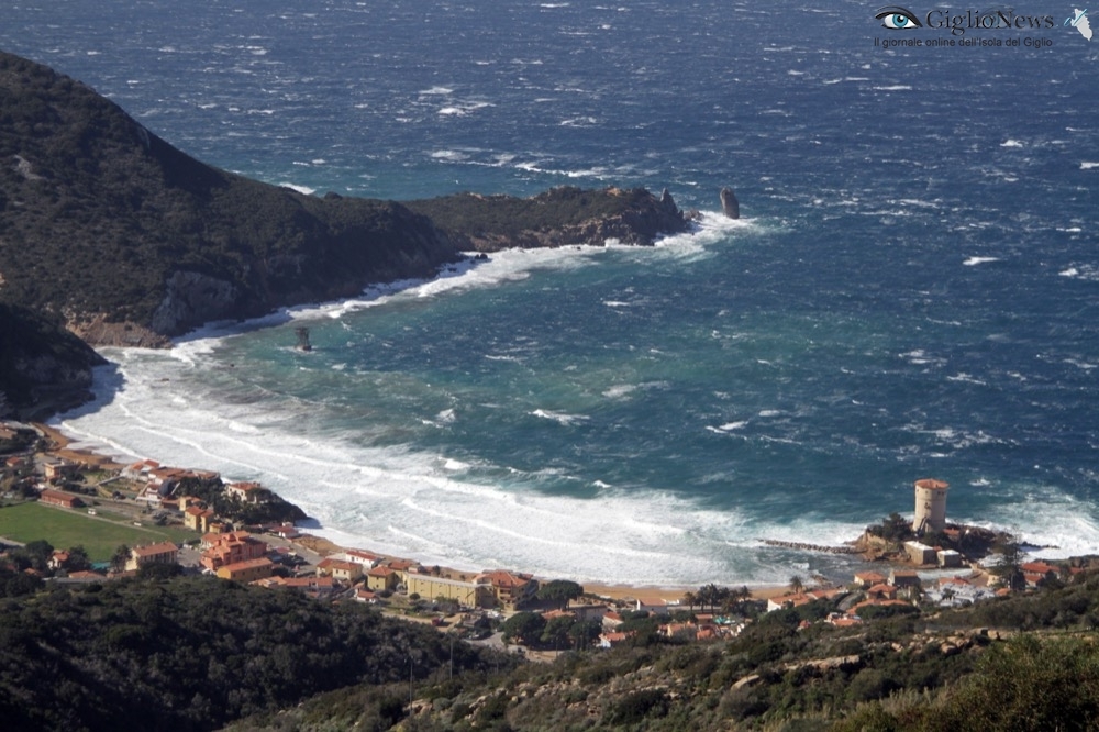 mareggiata isola del giglio giglionews