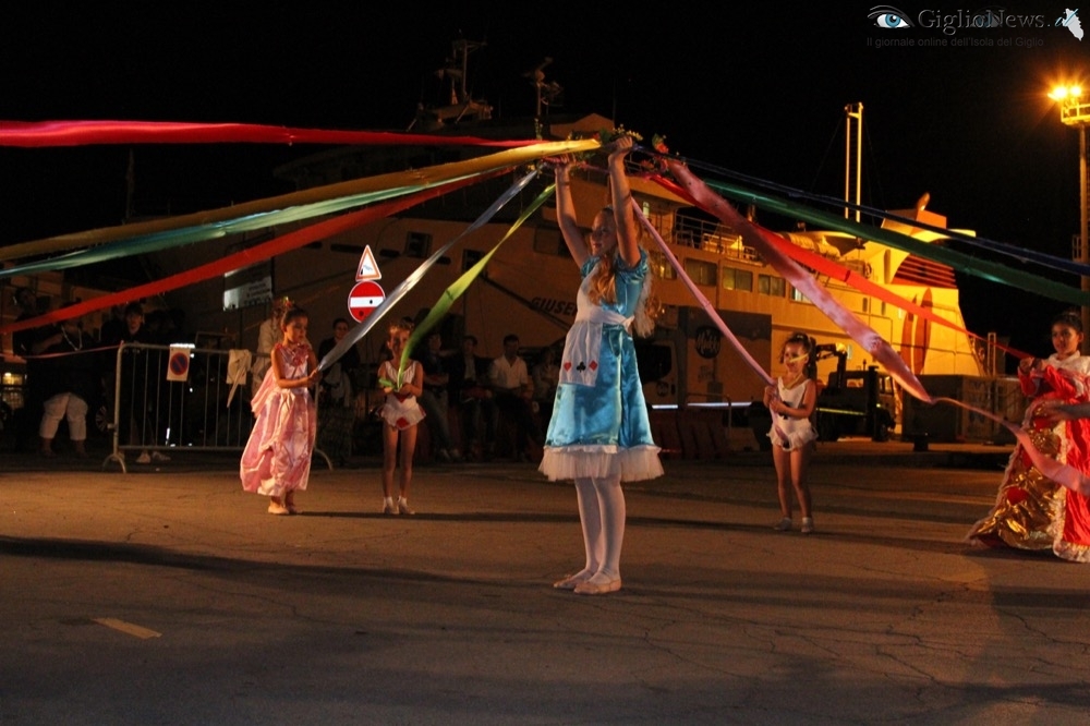 saggio danza isola del giglio giglionews