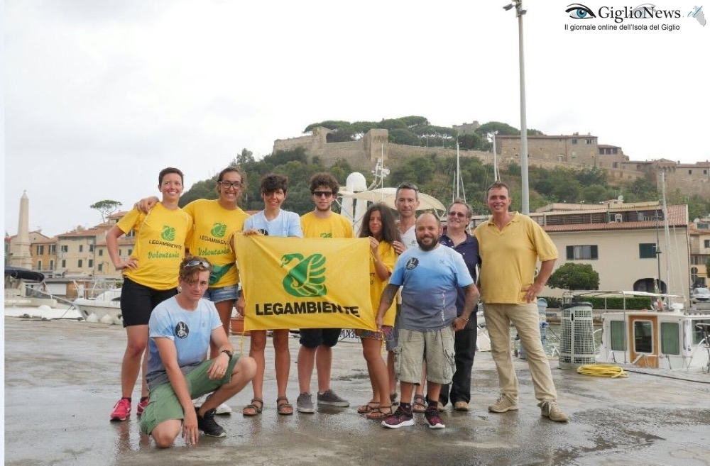 vele spiegate legambiente isola del giglio giglionews