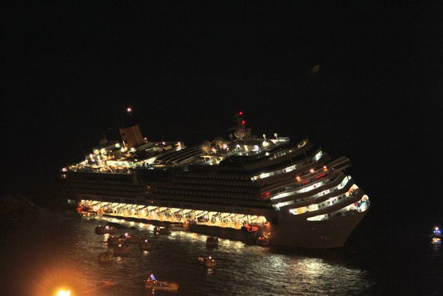 naufragio concordia notte isola del giglio giglionews