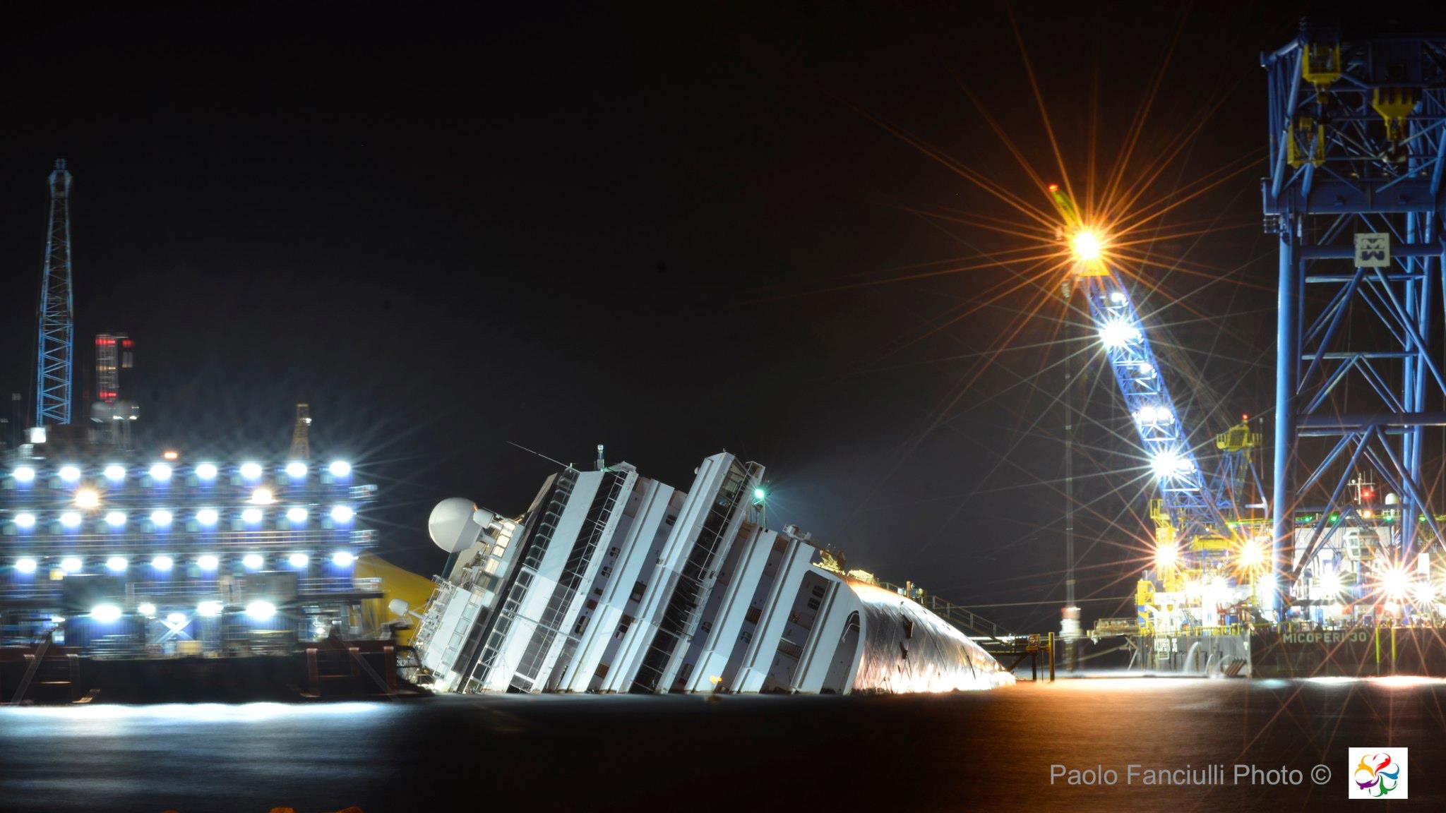 recupero rimozione costa concordia rotazione parbuckling isola del giglio giglionews