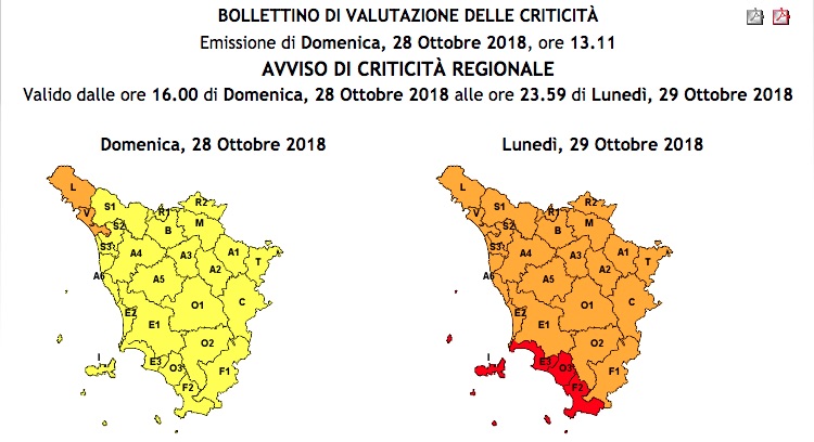 allerta meteo rossa isola del giglio giglionews