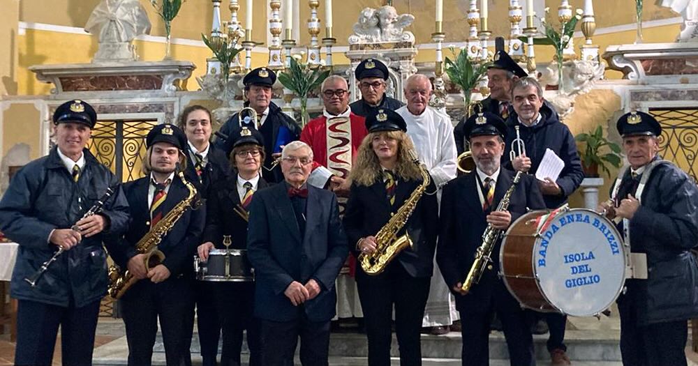 banda santa cecilia saggio isola del giglio giglionews