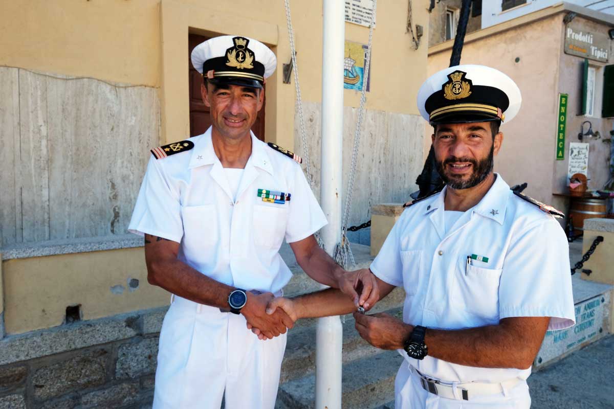 cambio guardia avvicendamento comando locamare isola del giglio giglionews