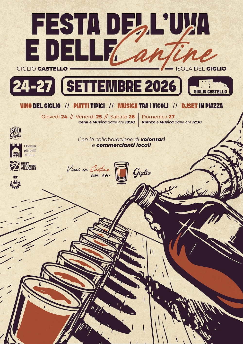 cantine 2026 locandina isola del giglio giglionews