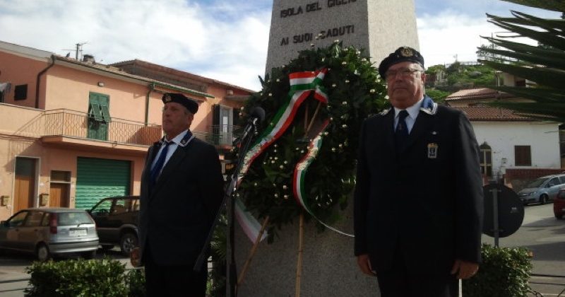 celebrazioni 4 novembre isola del giglio giglionews