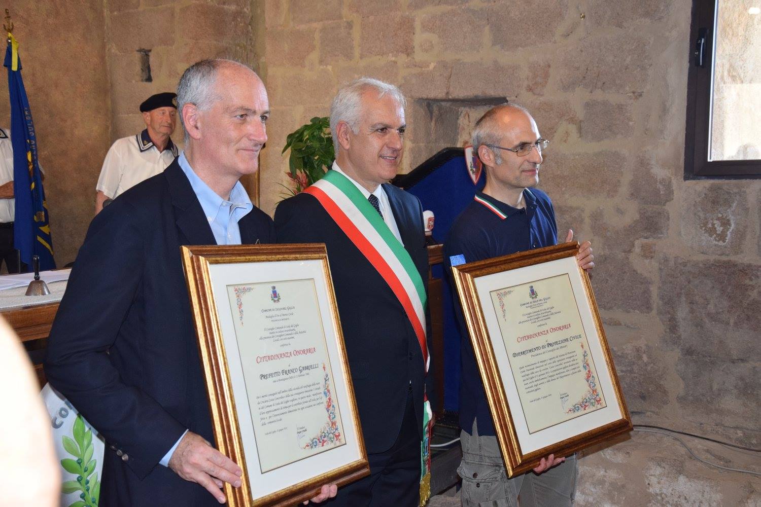 cittadinanza gabrielli curcio protezione civile isola del giglio giglionews