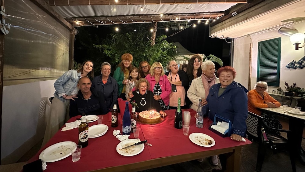 compleanno rosalia urdido 80 anni isola del giglio giglionews