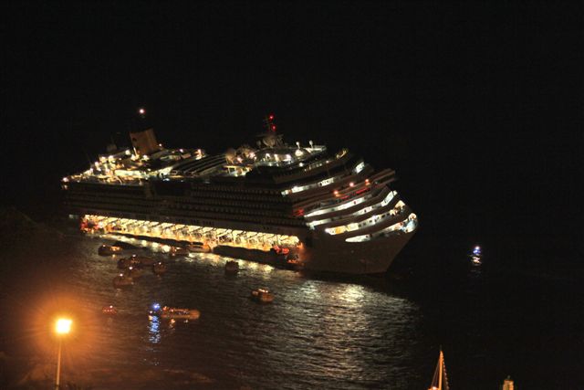 concordia notte isola del giglio giglionews