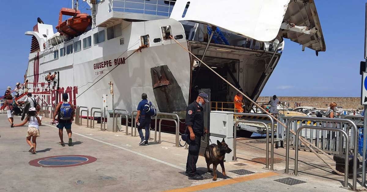 controlli carabinieri traghetti isola del giglio giglionews