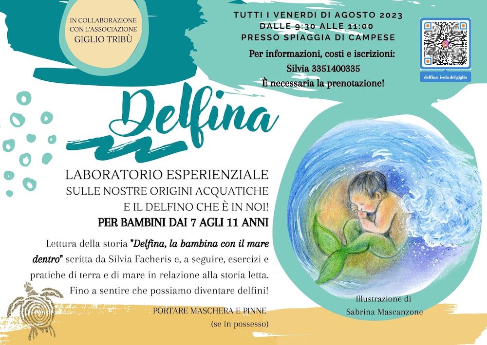 delfina laboratorio esperenziale isola del giglio giglionews