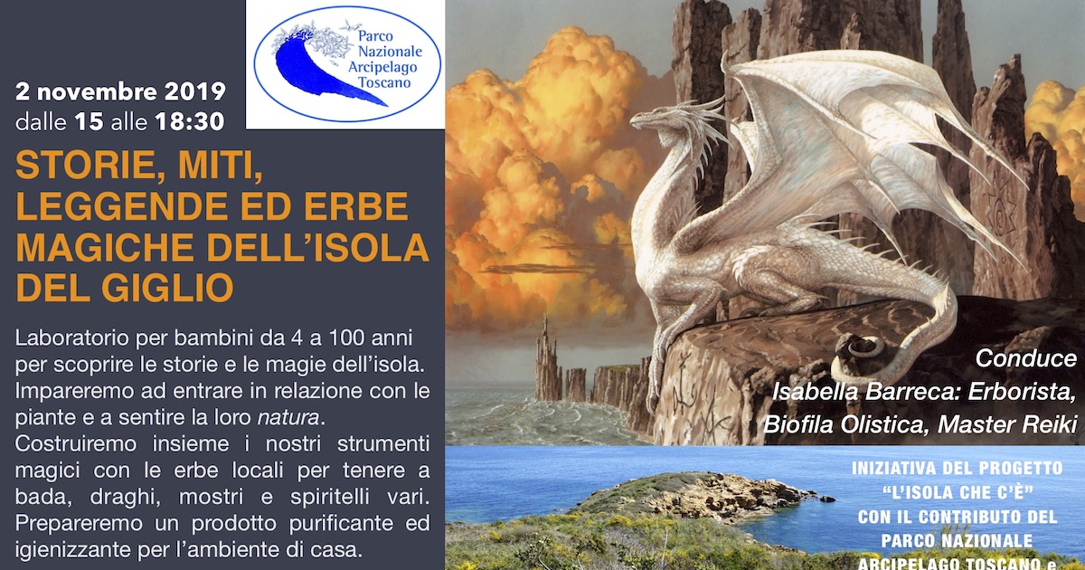 laboratorio erbe magia isola del giglio giglionews