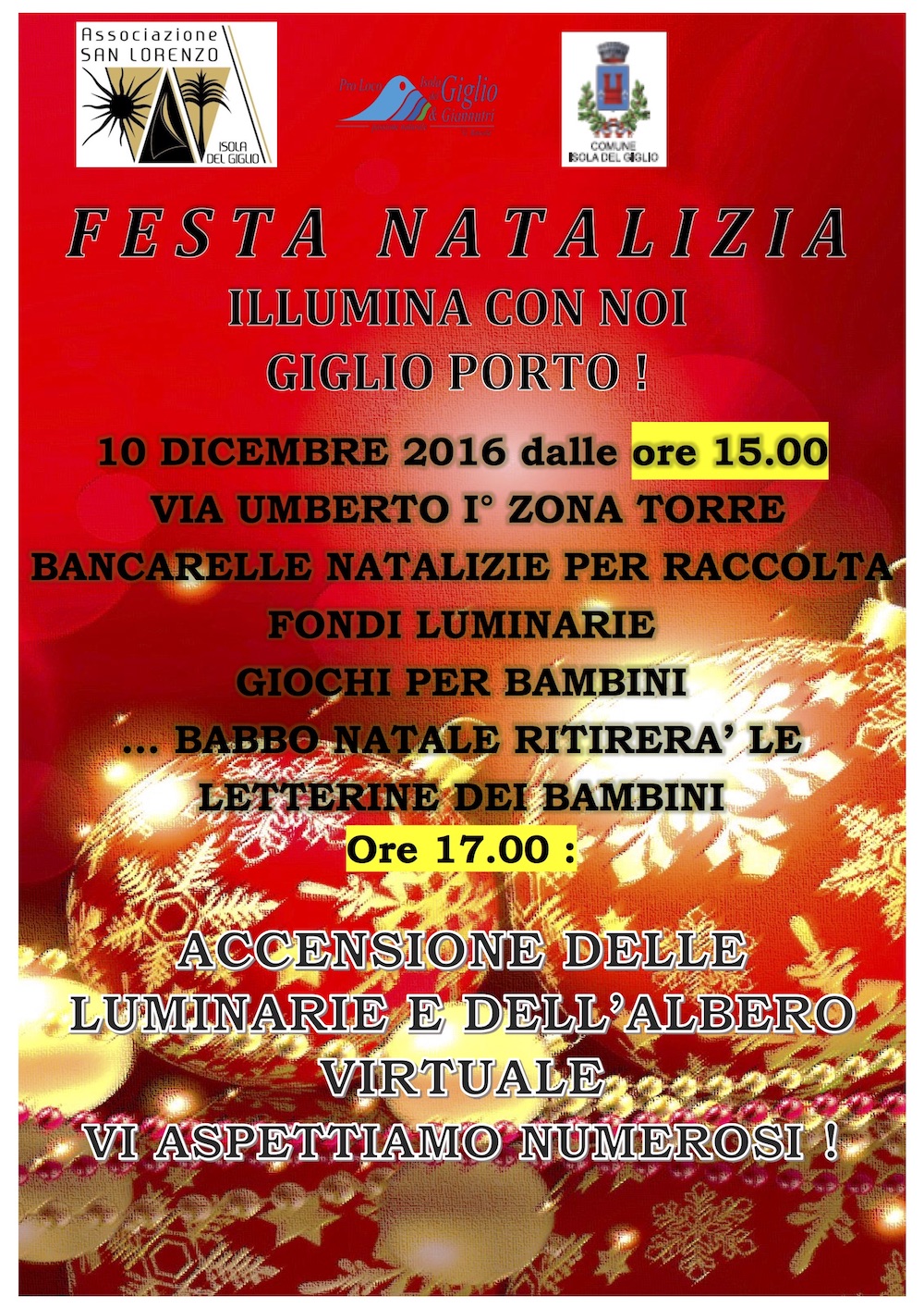 festa natalizia isola del giglio porto giglionews