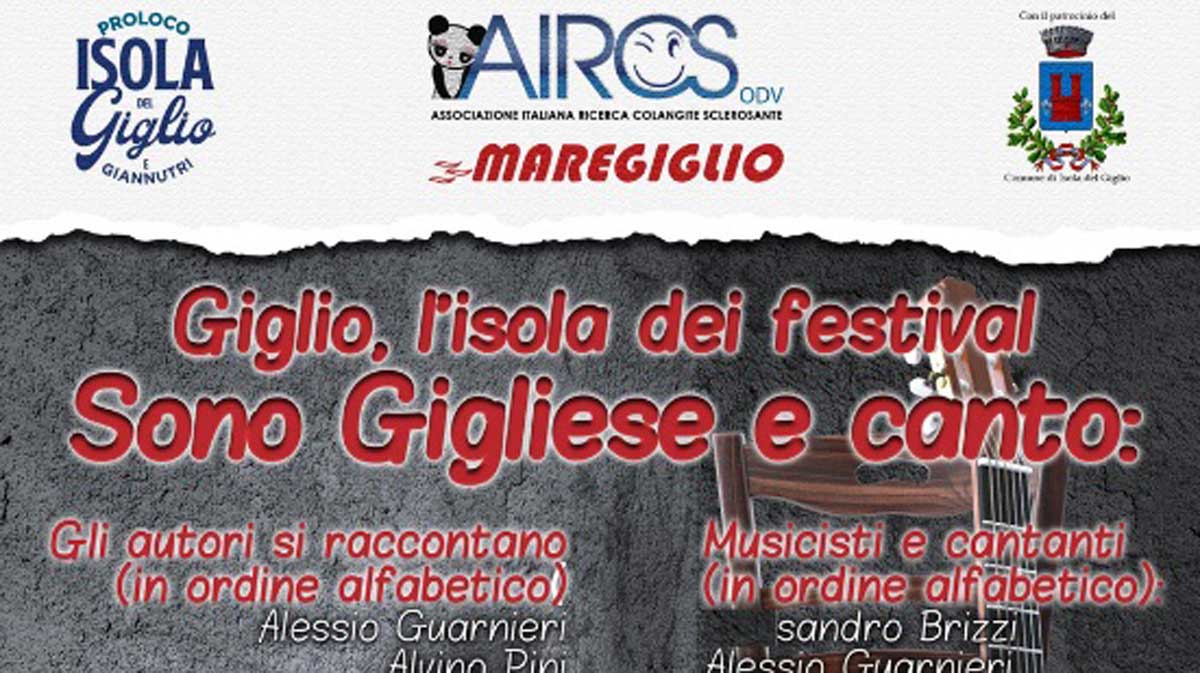 festival gigliese canzoni isola del giglio giglionews