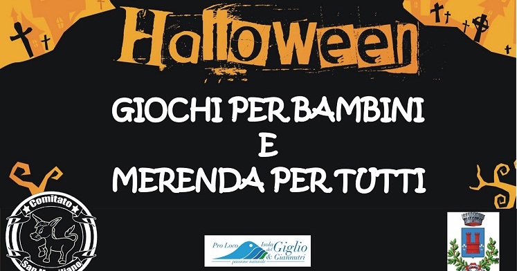 festa halloween isola del giglio castello giglionews