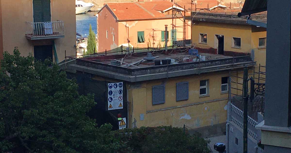 lavori via del castello isola del giglio giglionews