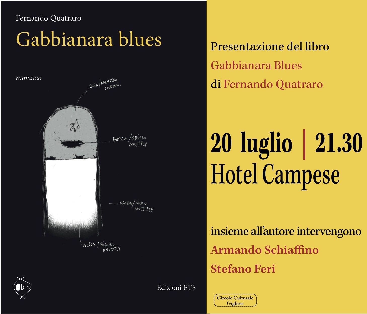 gabbianara blues isola del giglio quatraro giglionews