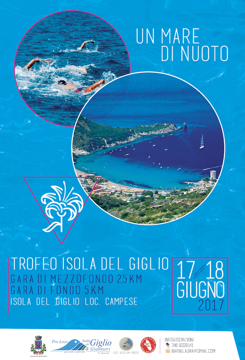 un mare di nuoto gare isola del giglio giglionews