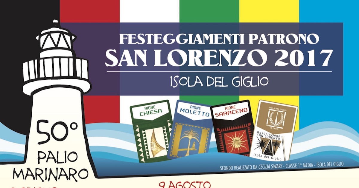 programma san lorenzo isola del giglio porto giglionews