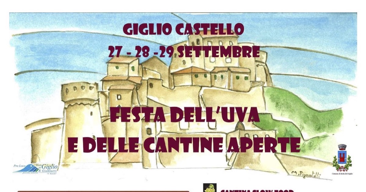 festa dell'uva cantine isola del giglio giglionews