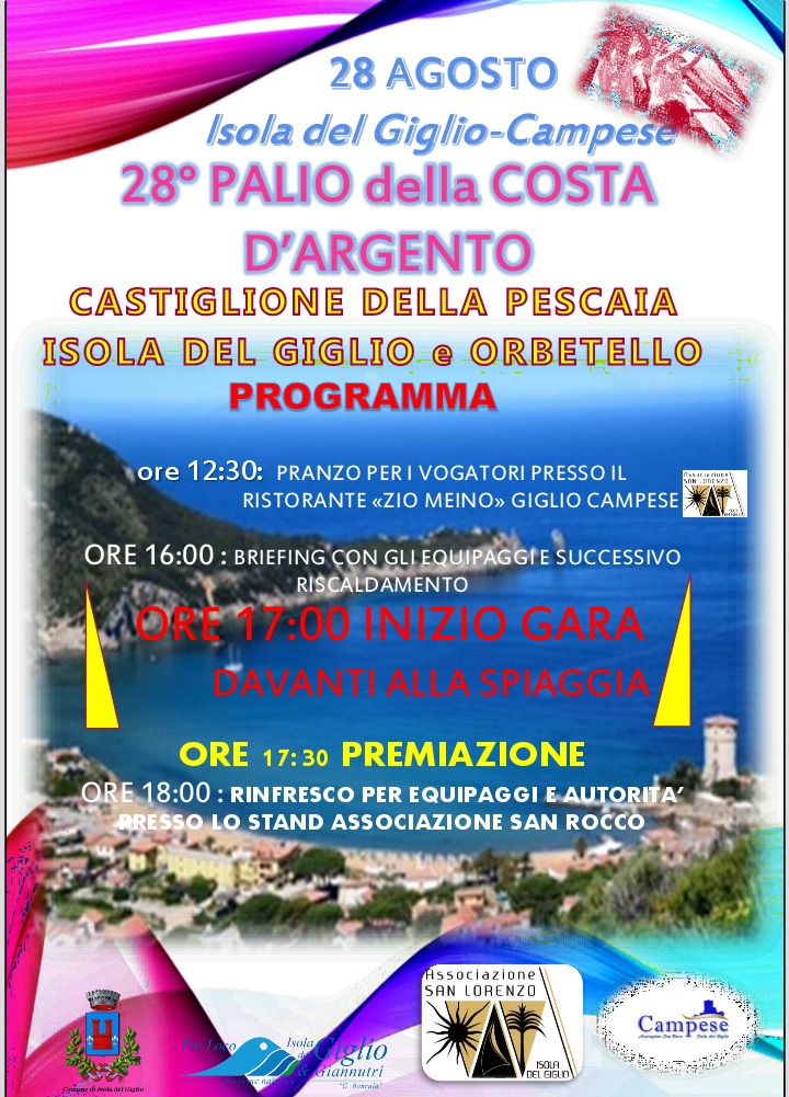 palio costa d'argento isola del giglio giglionews