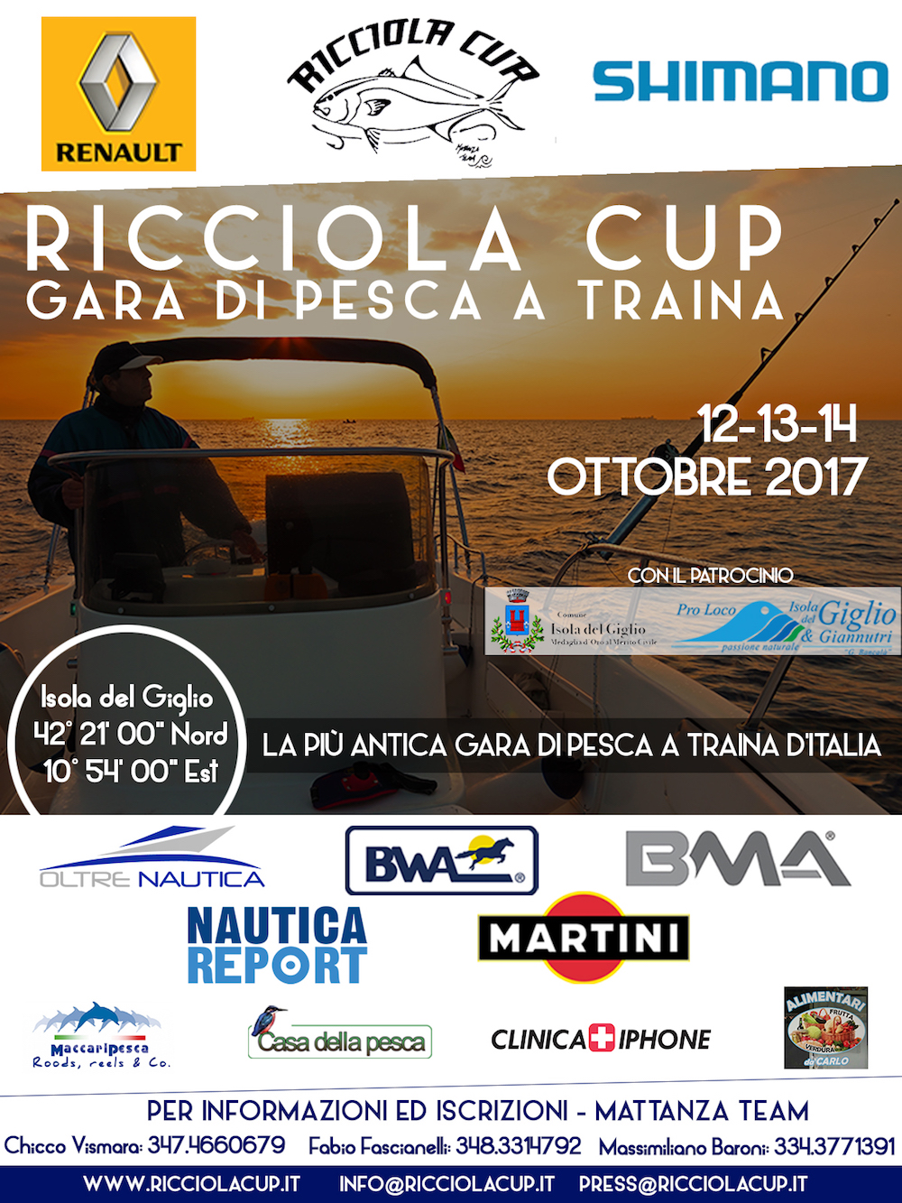 ricciola cup isola del giglio giglionews