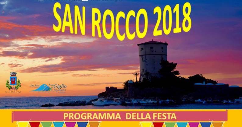 programma san rocco isola del giglio campese giglionews