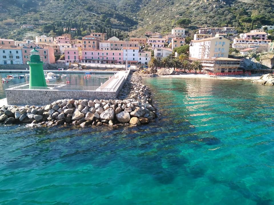 lavori lungomare isola del giglio porto giglionews comune