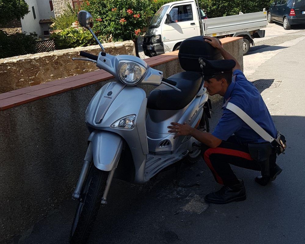 furto motorino carabinieri isola del giglio giglionews