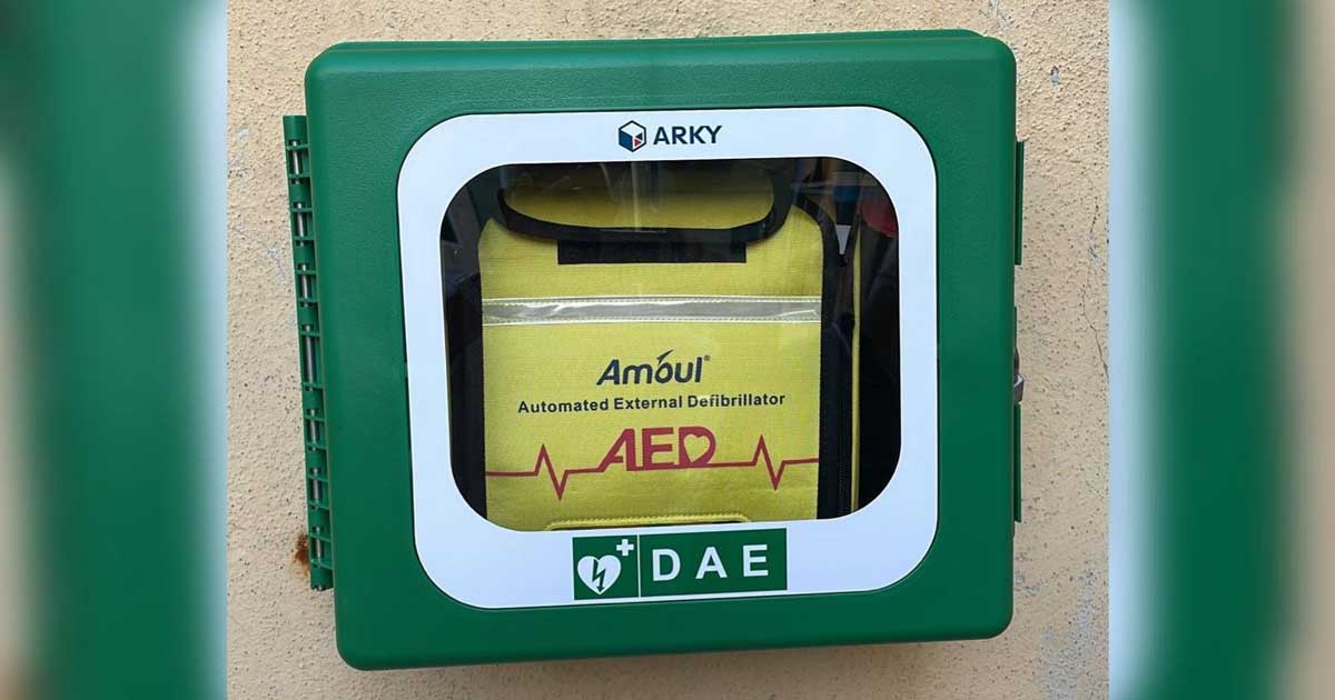 nuova teca defibrillatore dae isola del giglio giglionews