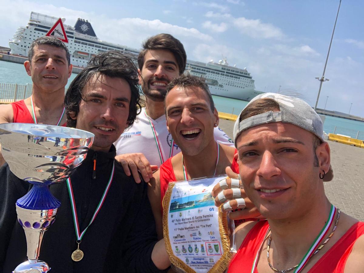 palio tre porti civitavecchia vittoria isola del giglio giglionews