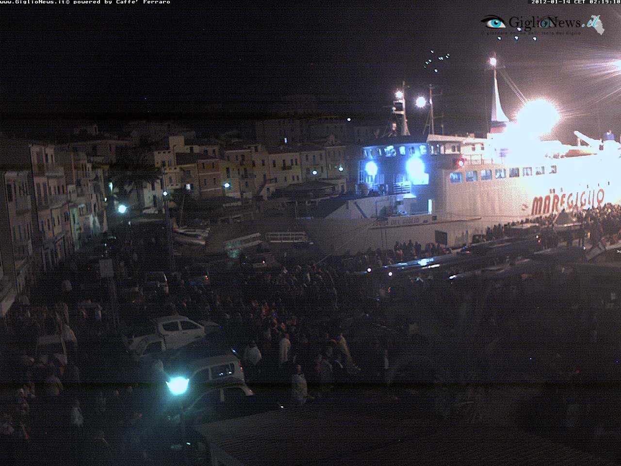 il grande cuore dell'isola webcam naufragio concordia isola del giglio giglionews