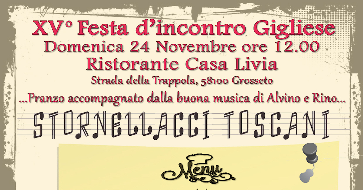 festa d'incontro pranzo gigliese grosseto isola del giglio giglionews