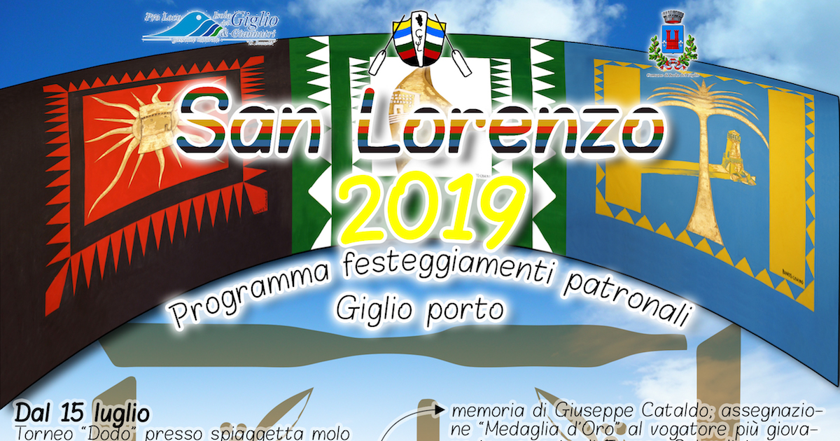 programma san lorenzo 2019 isola del giglio porto giglionews