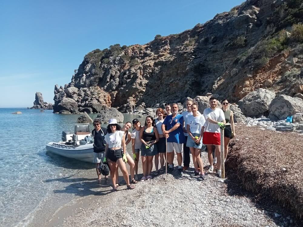 pulizia coste isola del giglio giglionews