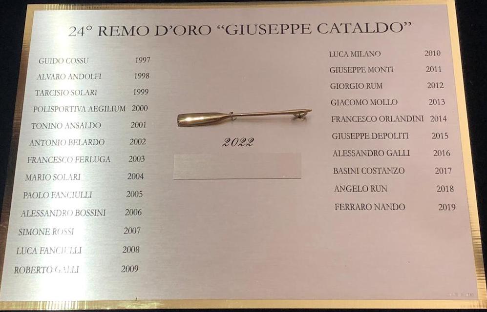 remo d'oro giuseppe cataldo isola del giglio giglionews