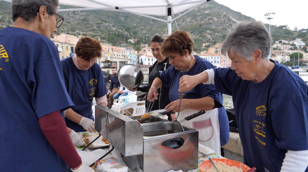 ricciola cup frittelle isola del giglio giglionews