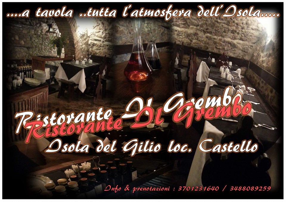 ristorante il grembo isola del giglio castello giglionews