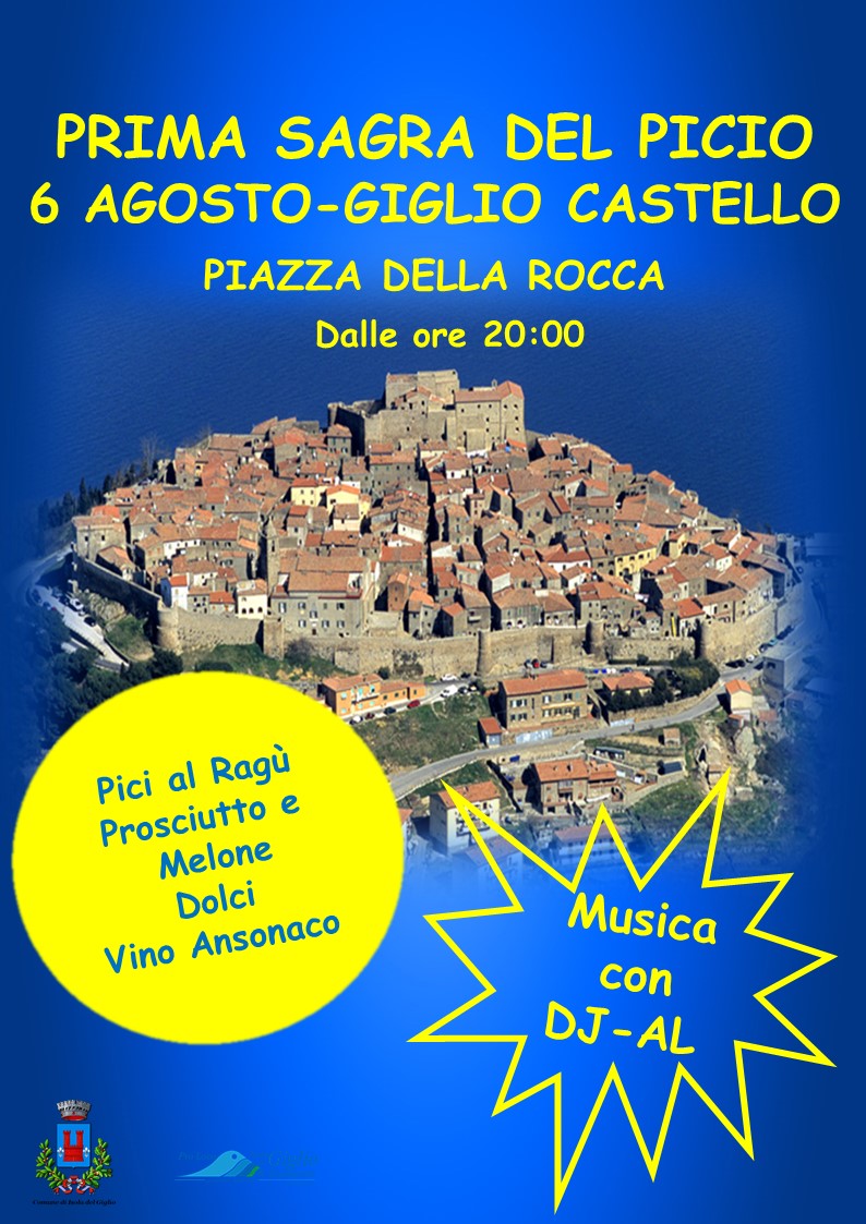 sagra del picio isola del giglio castello giglionews